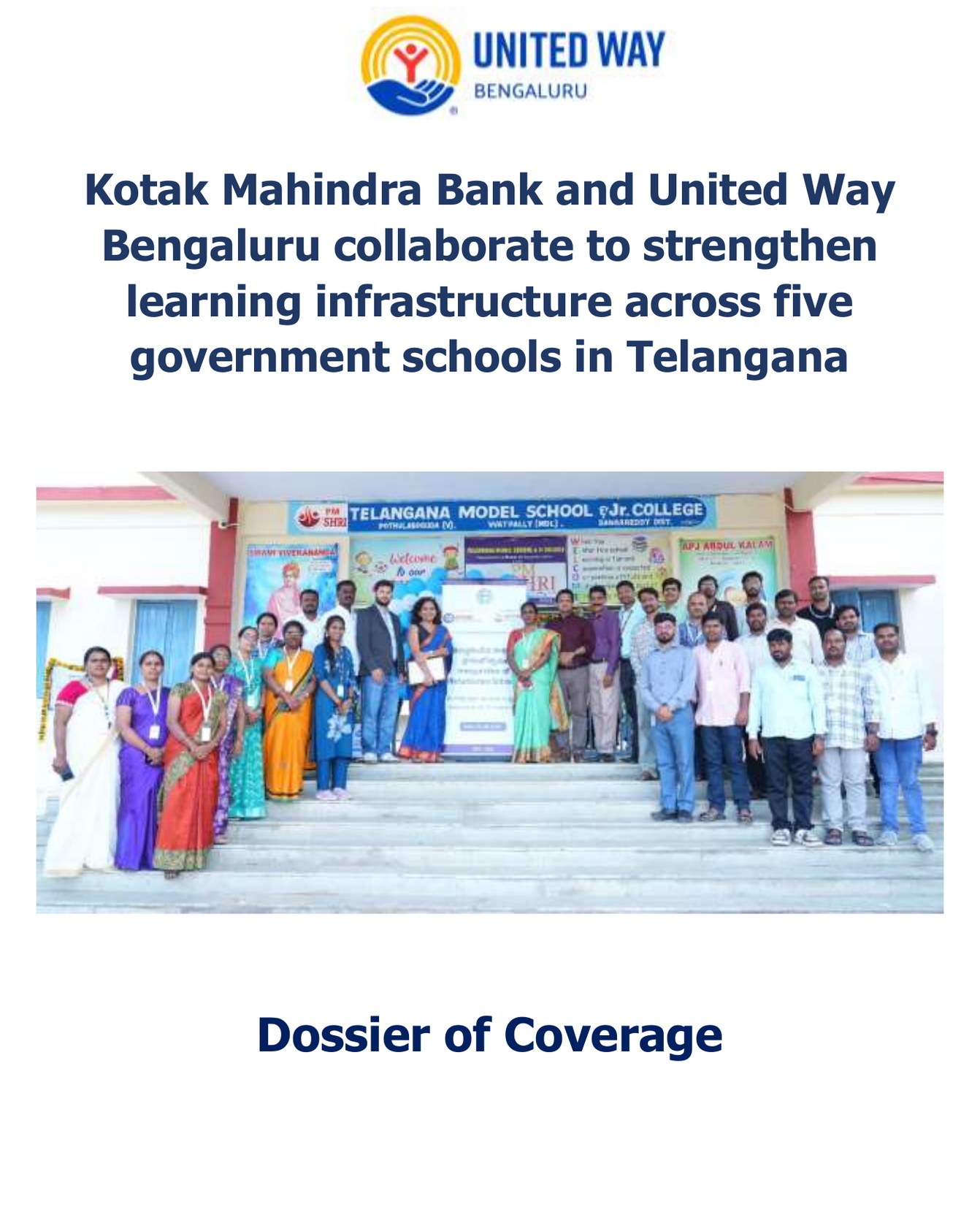 UWBe Kotak Telangana Coverage Dossier